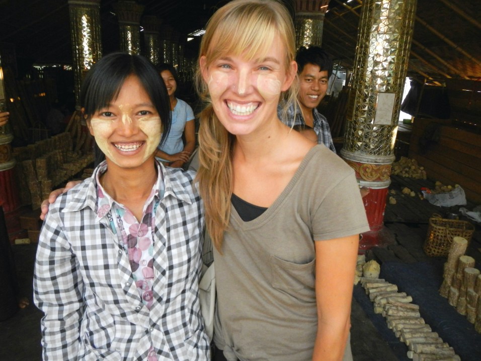 Thanaka market, Myanmar
