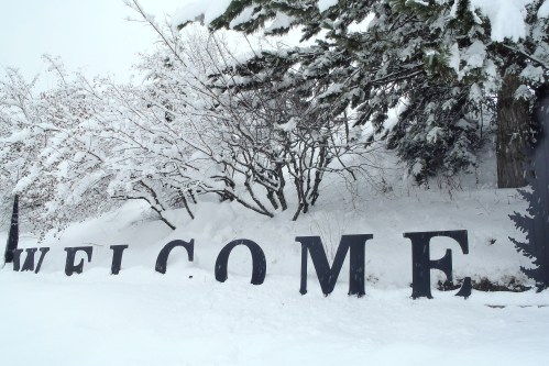 Snowfall, Revelstoke, British Columbia, Canada