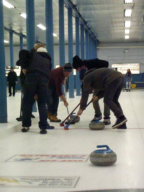 Curling, Revelstoke, Canada