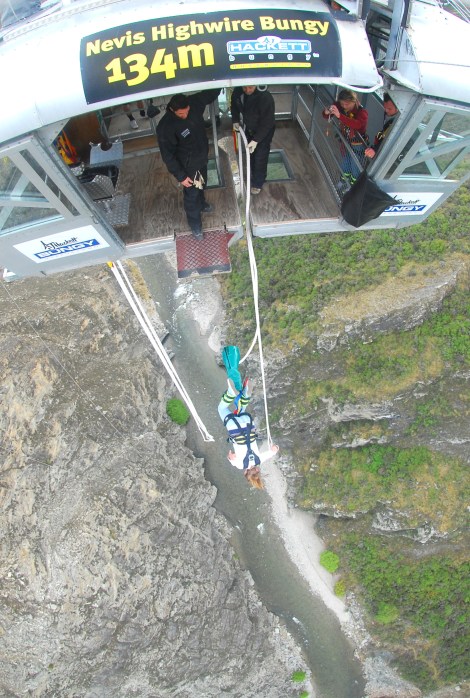 AJ Hackett Nevis Bungy, New Zealand