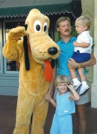 family vacation Disneyworld with dad