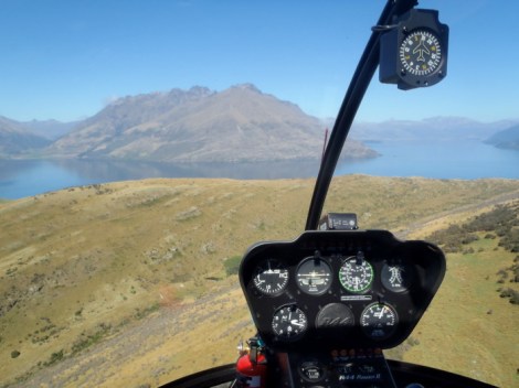 Over The Top helicopters Lake Wakatipu