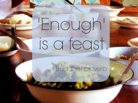 Buddhist travel quote about gratitude