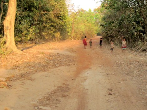 Karen children near Hpa'an Myanmar