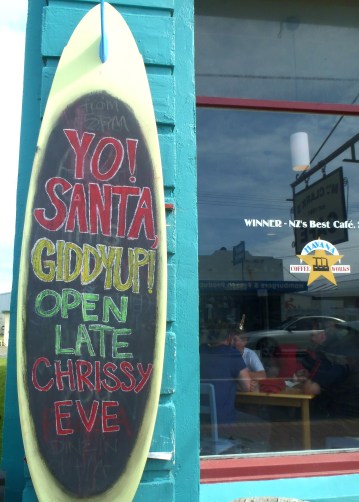 Santa Claus comes to New Zealand