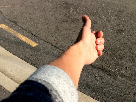 travel karma pick up hitchhikers