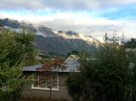 The Remarkables range, staying in one place