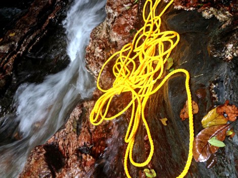 swimming Guanapo Gorge Trinidad