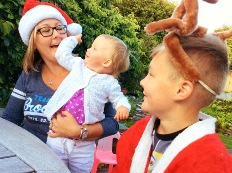 celebrating Christmas with kids