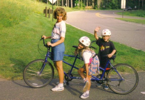 traveling with my mother in Minnesota