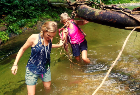 traveling with mom in trinidad