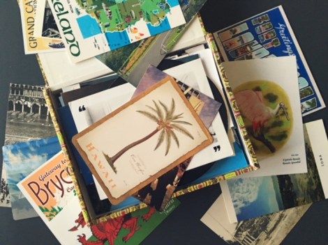 travel letter, travel postcard